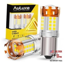 1156 Led Bulbs White For Back Up Reverse Lights Brake Tail Lights Turn Signal