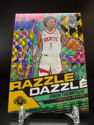 CZD274 - 2023-24 Panini Mosaic - Amen Thompson #13 - Razzle Dazzle - RC