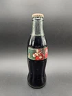 Vintage Unopened 8oz bottle Coca-Cola Classic 1996 Christmas Bottle