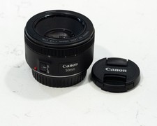 Canon EF 50mm F/1.8 STM Prime Lens - Black
