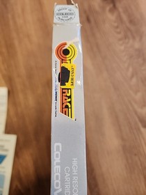 Omega Race Colecovision CIB, with rare important reminder notice