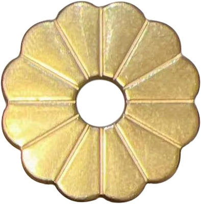 #ad 10Pcs Brass Backplate Washers Classical Furniture Decoration Gasket Hardware Acc $11.62