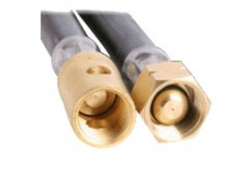 LPG NL GAS HOSE 5mm M16 x 1.5 + 0.22mm Injector x 3/8'' BSP-LHF 6HNB0600 600mm