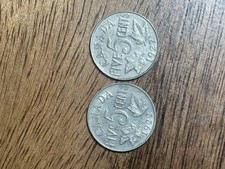 One 1922 & One 1927 CANADA 5 CENTS - High Grade Vintage Coin