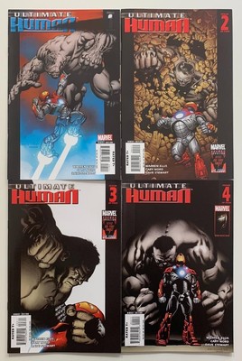 Ultimate Human #1 bis #4 komplette Serie (Marvel 2008) NM +/- Zustand