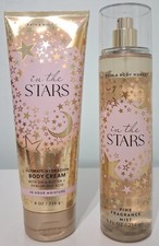 Bath and Body Works In The Stars Fine Fragrance Mist And Body Cream Set New
