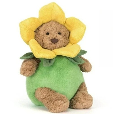 ジェリーキャットBartholomew Bear Daffodilくま タグ付き Jellycat Bartholomew Bear with Daffodil Outfit NWT+dust bag | eBay
