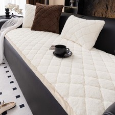 Faux Fur Couch Cover for Dogs Washable, Soft Fuzzy Thick Pet Couch Covers for...