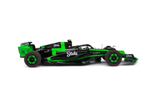 Kick Sauber F1 Team C44 #24 Bahrain GP 2024 Guanyu modellino auto 1:18 Solido - Foto 3 di 9