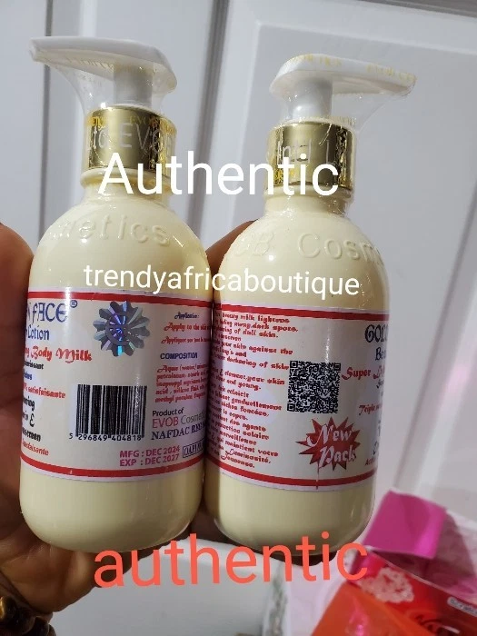 X 1 Golden Face Beauty body lotion with vitamin E. 250ml x 1 💯 AUTHENTIC 👌 - Image 2 of 3