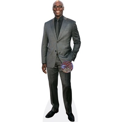 Lance Reddick (Grey Suit) Mini Size Cutout
