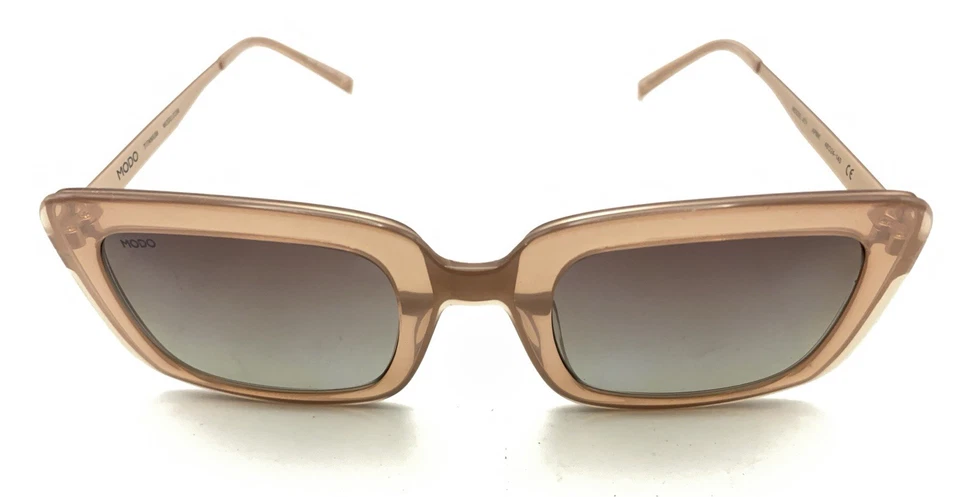 Gafas cuadradas transparentes rosa titanio Modo 471 lentes negras 48-24 140 para mujer Foto 3 de 4