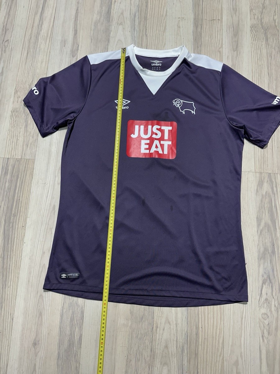 UMBRO Derby County 2015/16 Away Football Shirt SOCCER JERSEY