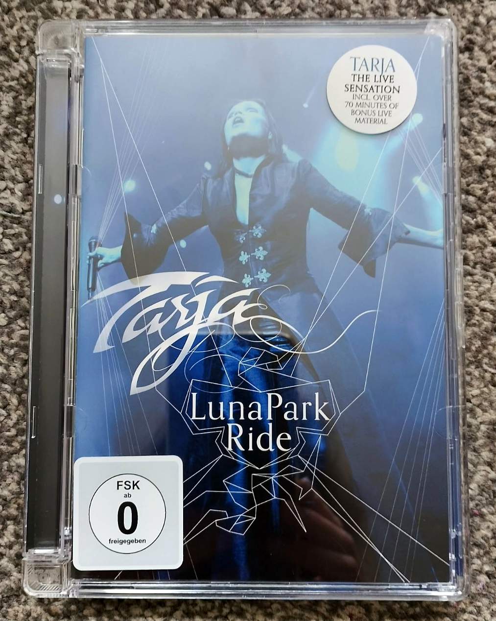 TARJA - LUNA PARK RIDE - DVD - INCLUDES BONUS LIVE MATERIAL