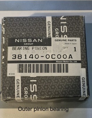 Complete Rear Differential C200 Bearing Set for Nissan Frontier Xterra