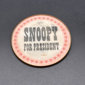 Snoopy for President Pin | eBay