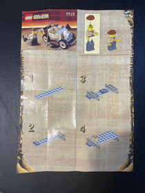 Lego Adventures Scorpion Tracker 5918 - with Box - 2 missing pieces