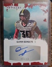 Quinn Schulte Sage Artistry Rc Auto SAGE Artistry Autograph Art-qs 