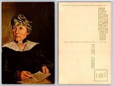 Mrs. Warren G. Harding Portrait Postcard - Curteichcolor, Marion Ohio