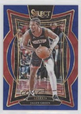 2024-25 Panini Select Concourse Blue Wave Prizm /75 Jalen Green #47 15tx