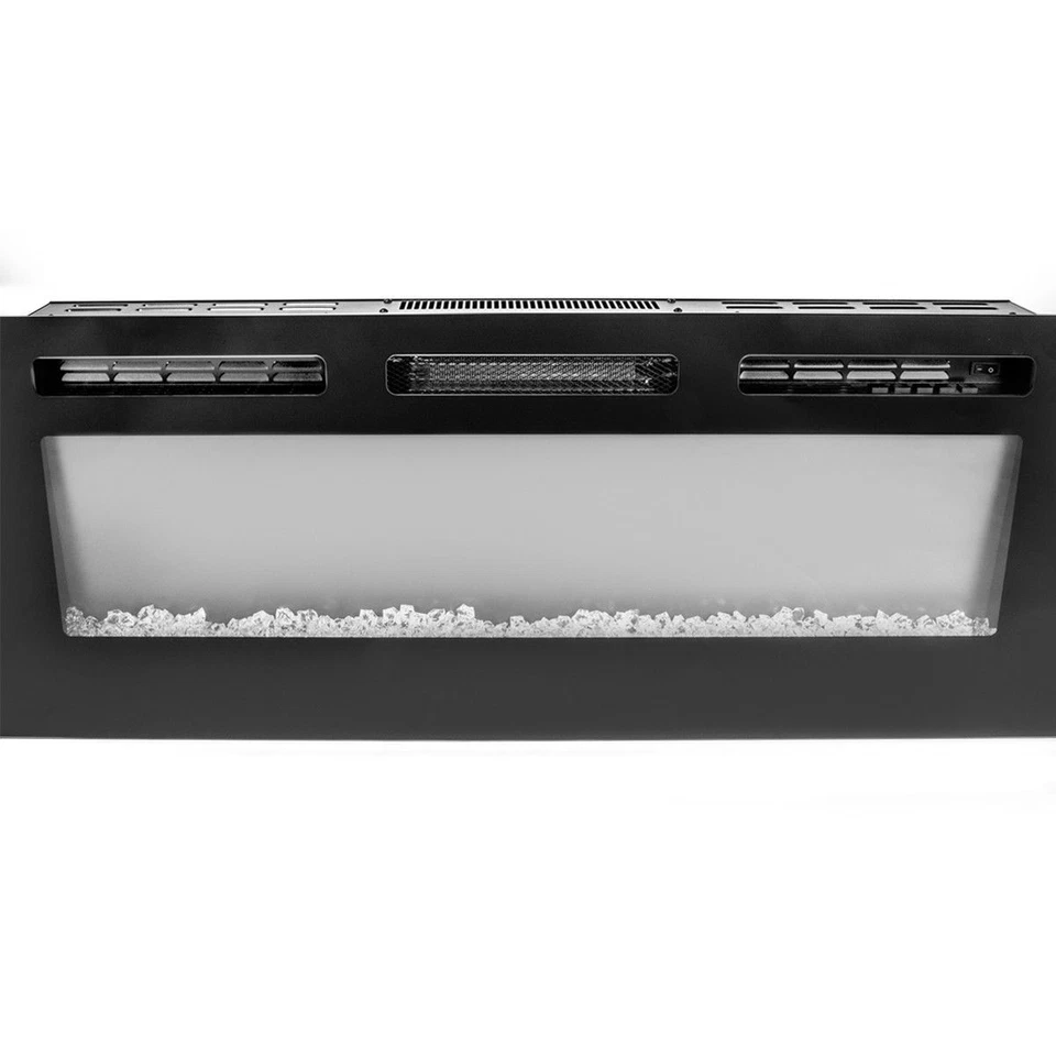 50" Electric Fireplace Recessed insert or Wall Mounted Standing Electric Heater - Image 4 of 4