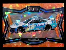 Zane Smith 2025 Panini Select Orange Ice Prizm #145 Front Row Motorsports
