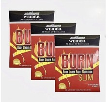 Weider Burn Slim 10 Tablets Per Pack  3 Packs. 30 Tablets