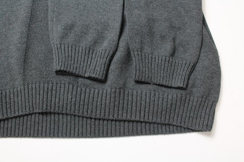 Calvin Klein Pullover Herren Groß Gestrickter Pullover Rundhals Grau - Bild 5 von 7