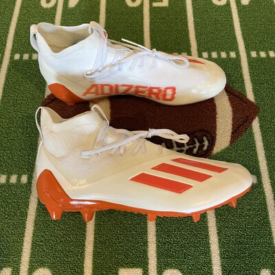 Adidas Adizero Primeknit Football Cleats Orange White GZ0422  display picture 2