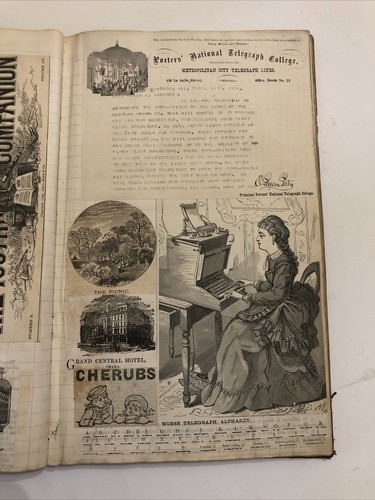 1880s Scrapbook 360 Illustrated Items from Books Magazines and More - Picture 11 of 24