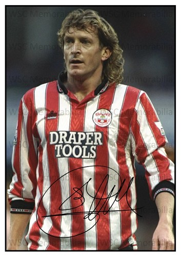 11386. Glenn Cockerill Signed Pictures (A4 Prints) Southampton etc.