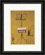Pause. Trink Coca Cola Herbert Leupin 1954Plakatkunst  Faks_Plakatwelt 644