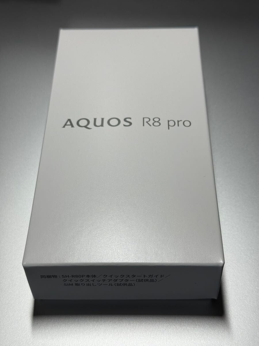 SHARP AQUOS R8 Pro Black 12GB 256GB Android Smartphone Unlocked