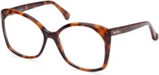 Max Mara MM5029 052 Tortoise Plastic Optical Eyeglasses Frame 57-16-140 MM RX