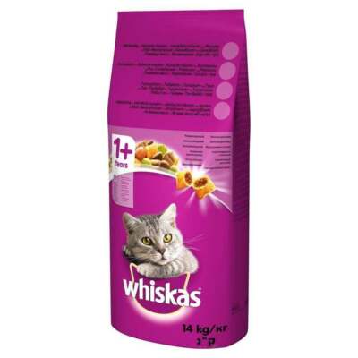 WHISKAS Tuna Katzenfutter Adult 2x14kg