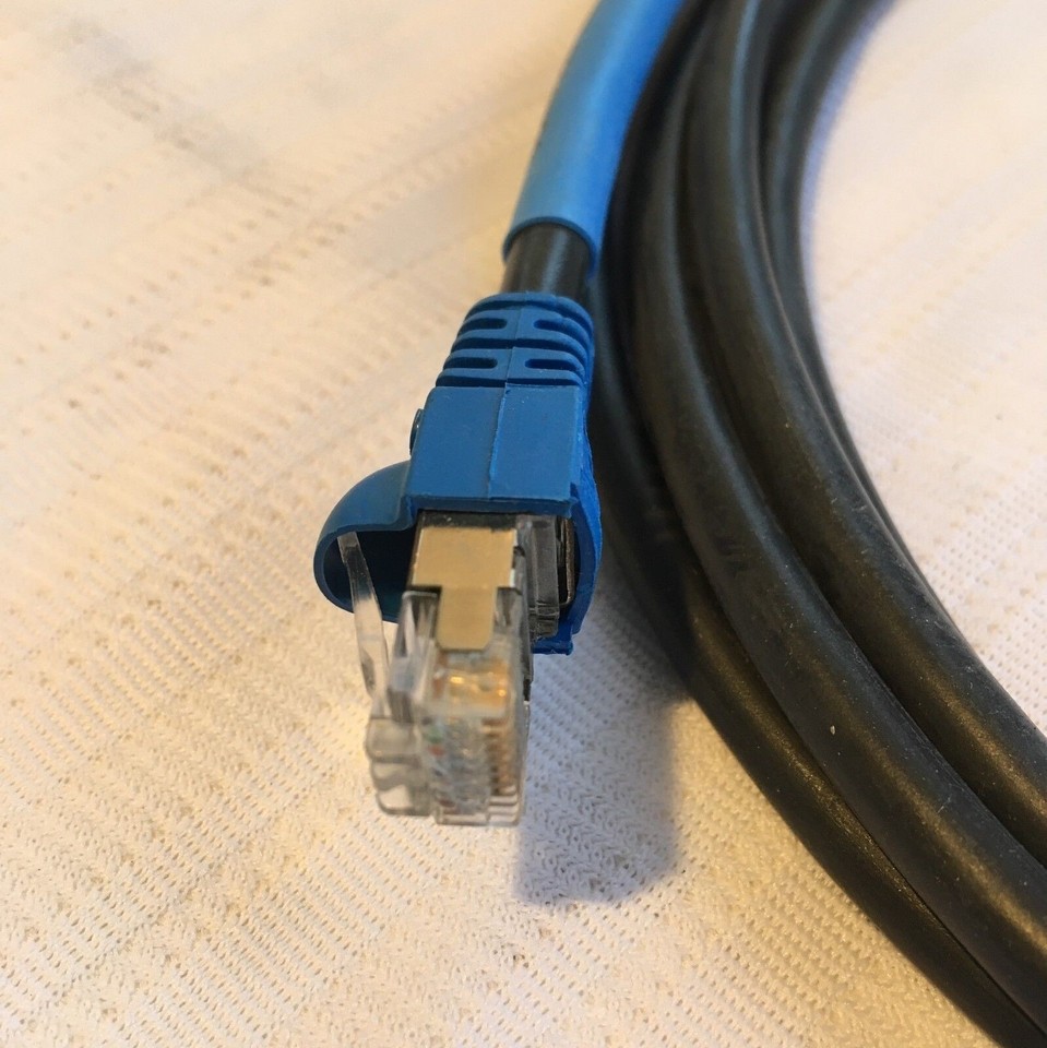 General Dynamics VG224 Console RJ45 to DB9F 10 Foot Serial 09-2797849-1 ...