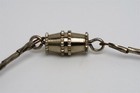 NAI Heishi Bead Fetish Necklace Single Strand 925 Sterling Silver White Birds — photo 4