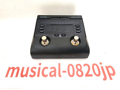 Korg PB-02 Chromatic Pedal Tuner Black Pitchblack