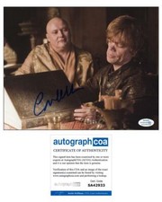 Conleth Hill "Game of Thrones" AUTOGRAPH Signed 'Lord Varys' 8x10 Photo B ACOA