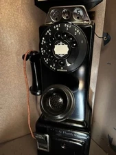 Antique 1920-1930 Automatic Electric Company Dial Payphone 