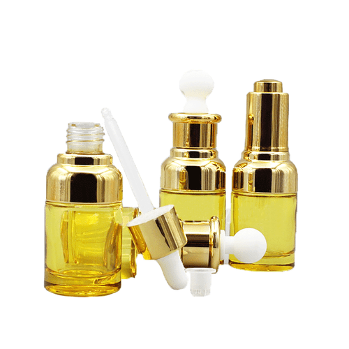 5/10pcs 30ml Aromatherapy Essential Oil Top Grade Dropper Lids Heavy Bottles 1OZ - Picture 1 of 7