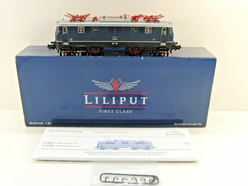 Liliput H0 L132521 E-Lok E10 001, DB, Licht, DC, DSS, NEU in OVP, geprüft #12537 | Zustand: Gebraucht