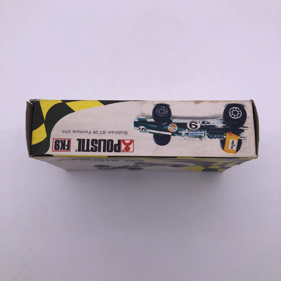 Vintage Polistil FK9 Brabham BT/26 Formula Uno Racing Car Toy with Original Box — 第 2/4 张图片