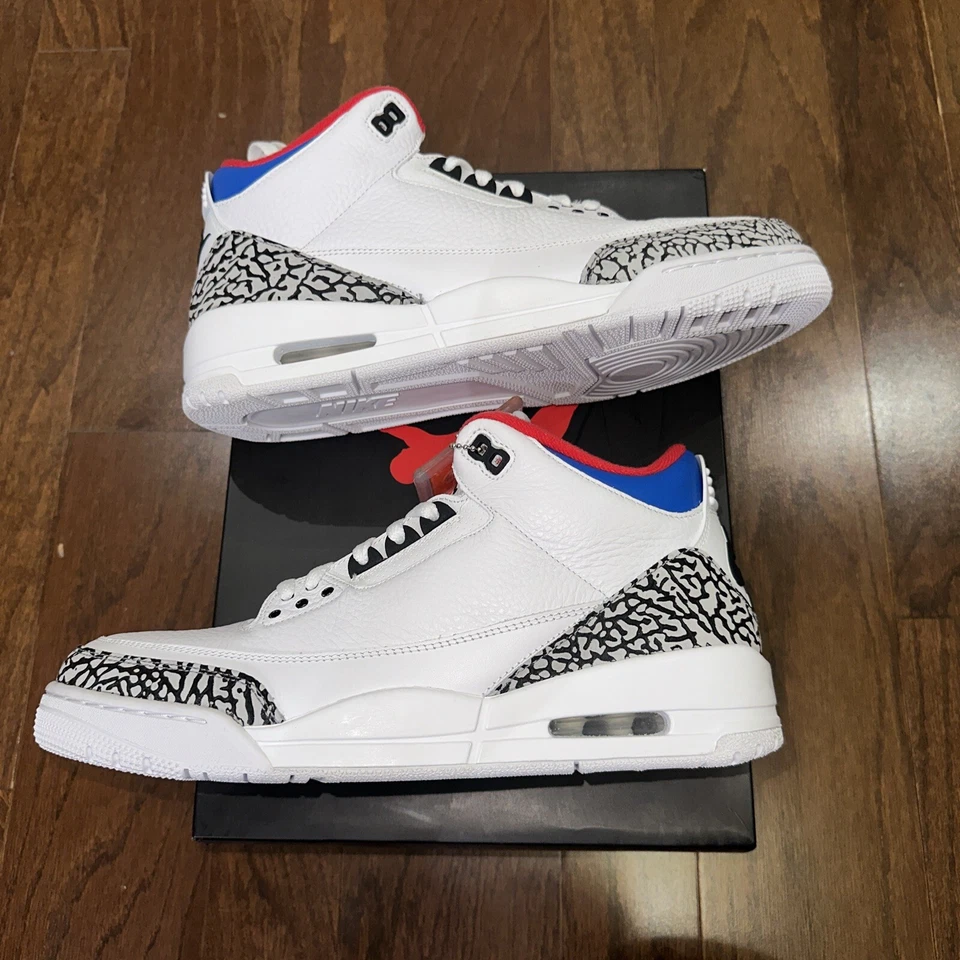 Talla 11 - Air Jordan 3 Retro Seúl Corea muestra limitada  Foto 3 de 4