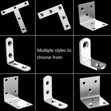 Stainless Angle Code Right Angle/Flat Straight L Shape Corner Brace Mend Bracket