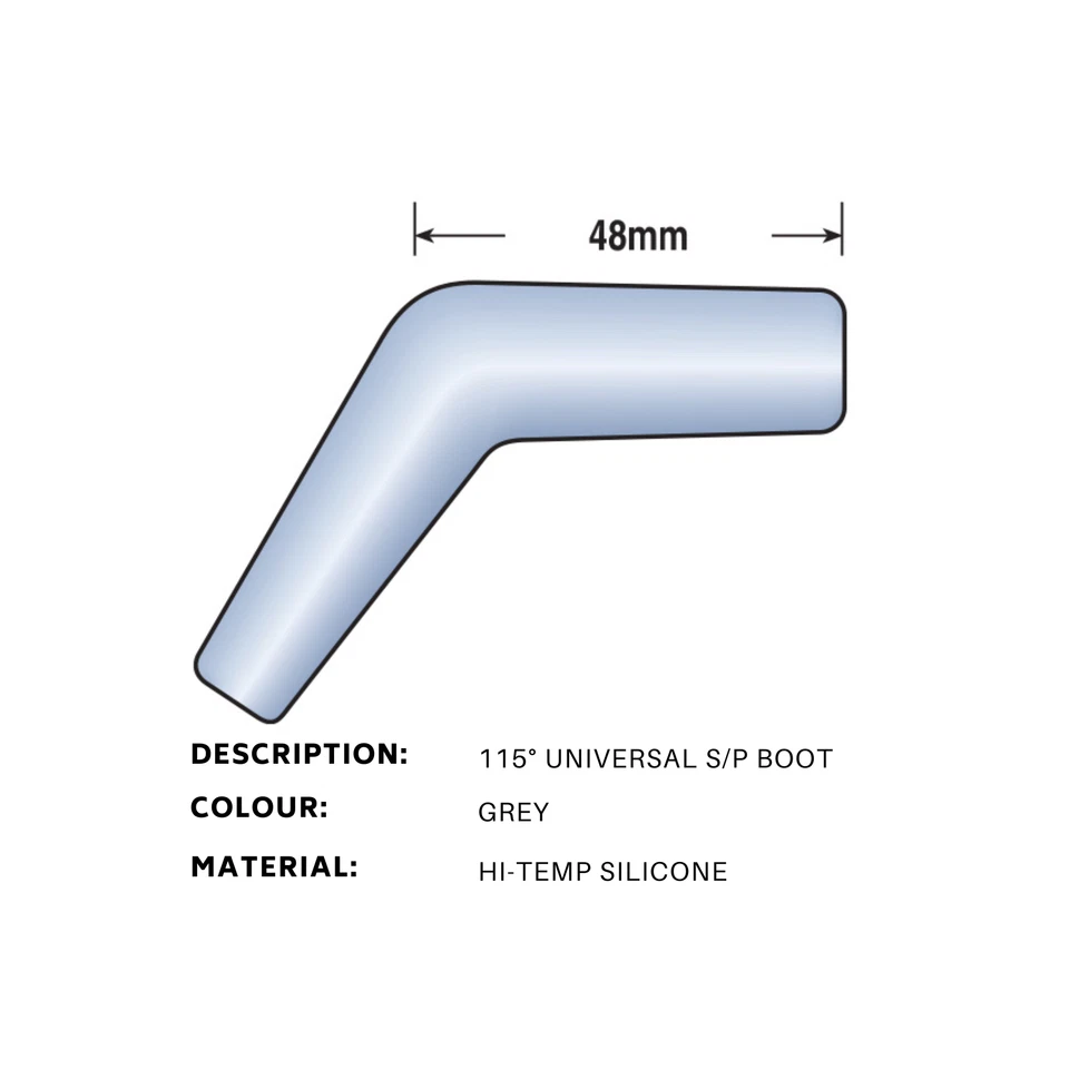 Eagle 8mm Spark Plug Leads 8cyl Ford Bronco Fairlane Falcon LTD F-Series 1985-99 - image 3 of 3