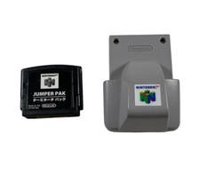 Nintendo 64 Rumble And Jumper Pak Set Of 2 Video Game Accessories Preowned