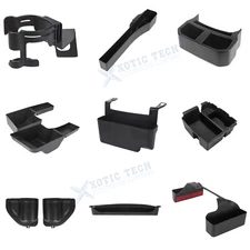 Door/Center Storage Box Organizer Set Accessories For Jeep Wrangler JL JLU 2018+