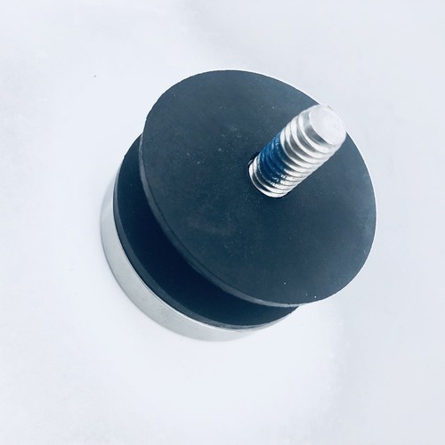 CLR BRUSHED STAINLESS 2" GLASS RAIL STANDOFF CAP ASSEMBLY RCAP2BS - Picture 7 of 8