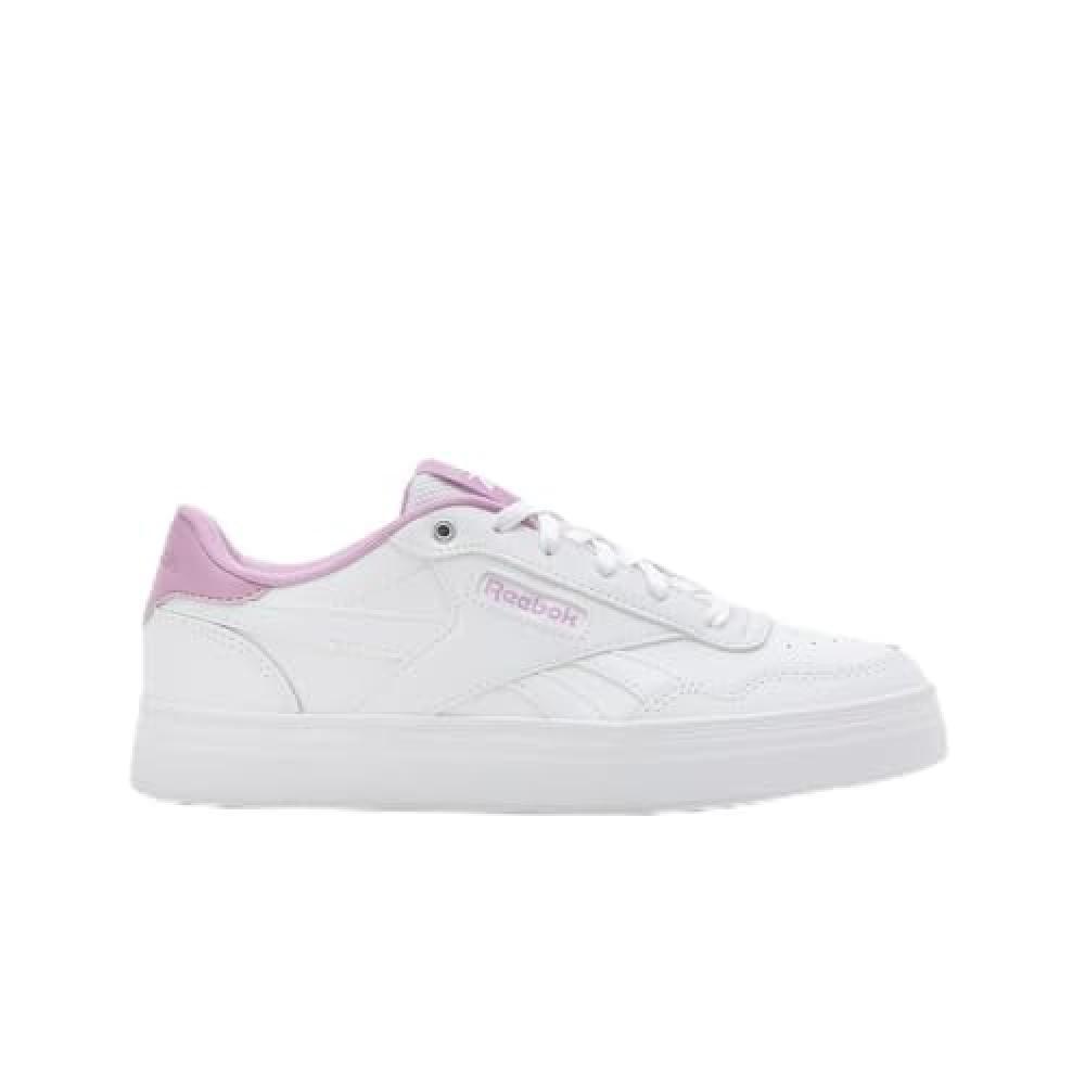 (TG. 40.5 EU) Reebok Court Advance Bold, Sneaker Donna, Ftwwht/JASPNK/ASHLIL, 40